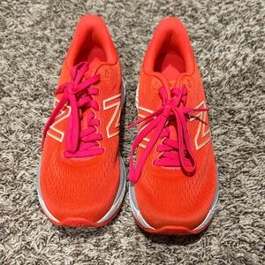 New Balance Women's Bright Red Athletic Shoes